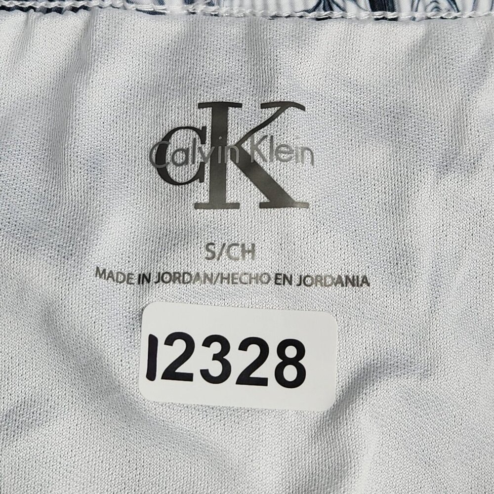 Calvin Klein Shorts Womens Small Black White Marble Brief Lined Athletic NEW - Picture 10 of 11